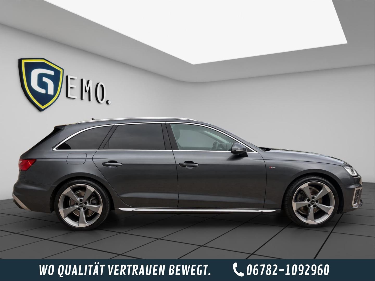 Audi A4 Avant 35 TDI S line El. Panodach Navi Sounds., миниатюра 4