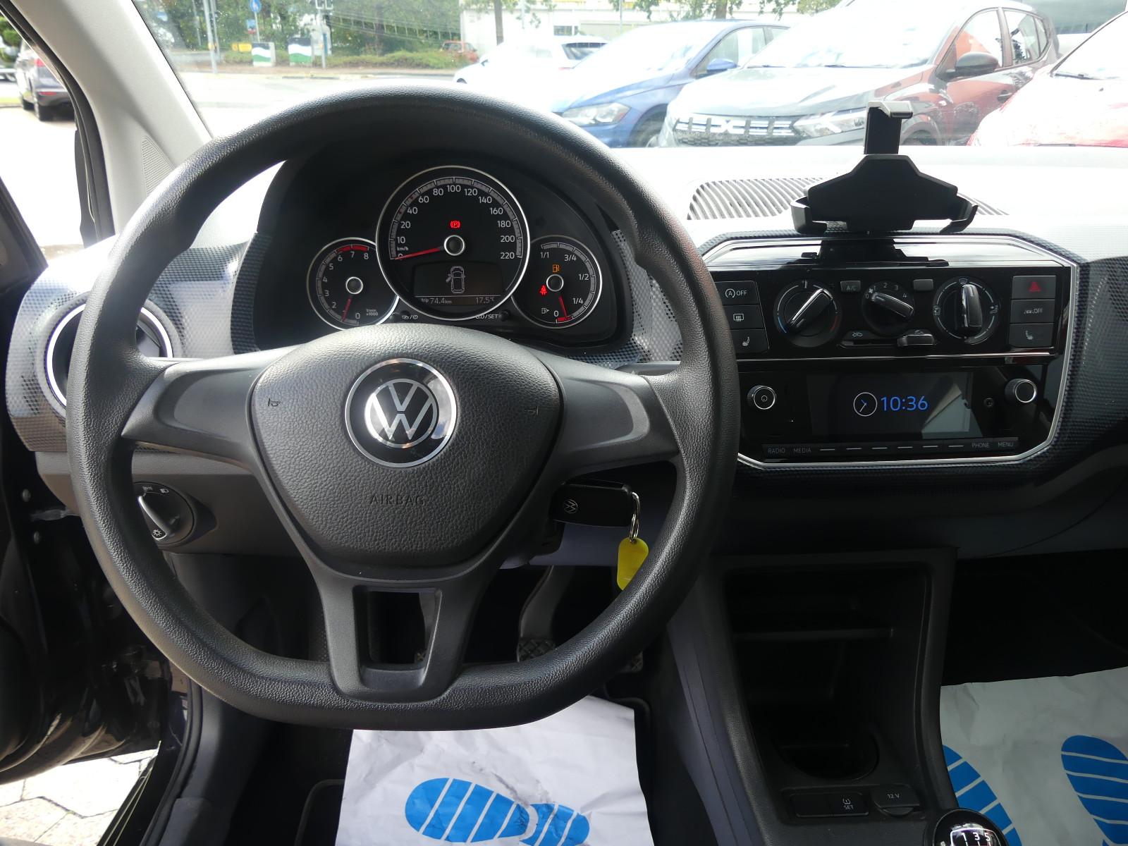 Volkswagen Up Sitzheizung*Klima*Bluetooth*5 Türen*ab 99€, миниатюра 13