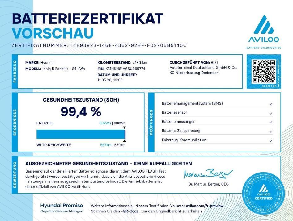 Hyundai IONIQ 5 MJ25 84kWh DYNAMIQ EHK/ACC/WÄRMEPUMPE
