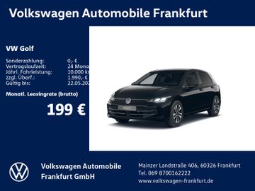 Volkswagen Leasingangebot: Volkswagen Golf Life 1,5 l eTSI OPF 85 kW (116 PS) 7-Gang-D