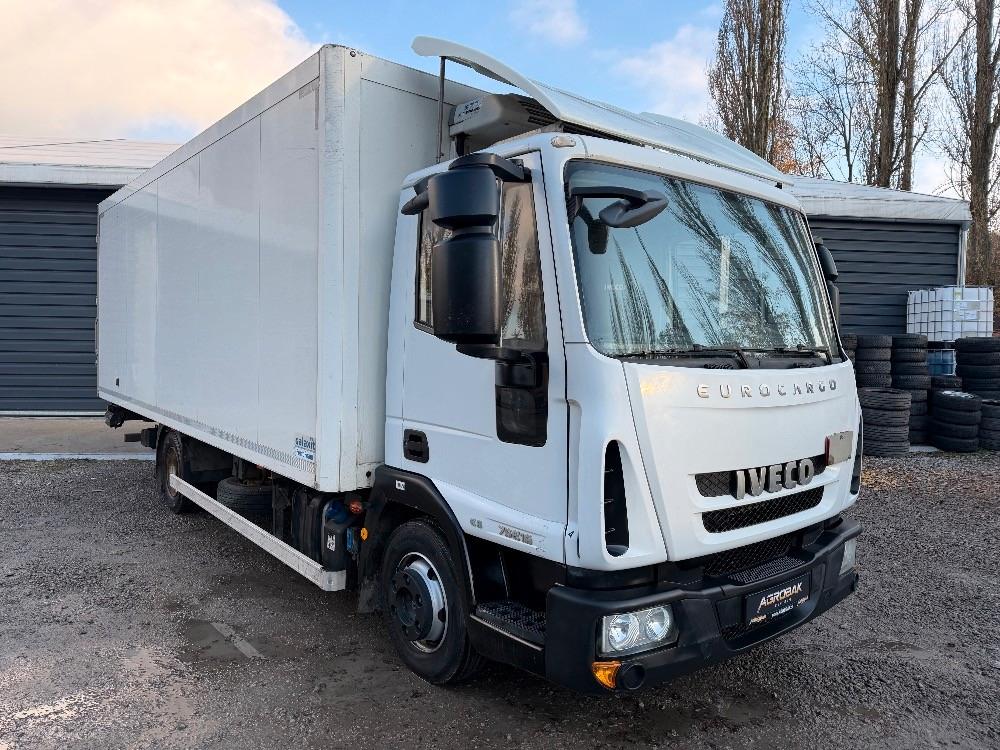 Iveco 75E19, E6, AC, KOFFER, LADEBOARD