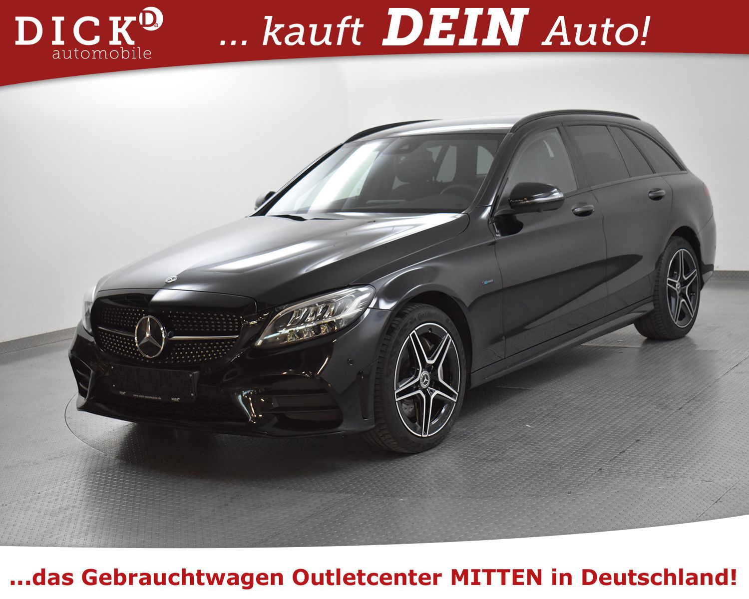 MERCEDES-BENZ C300de 2X AMG Line NIGHT+WIDESC+360+STDHZ+BURMES - Image 4