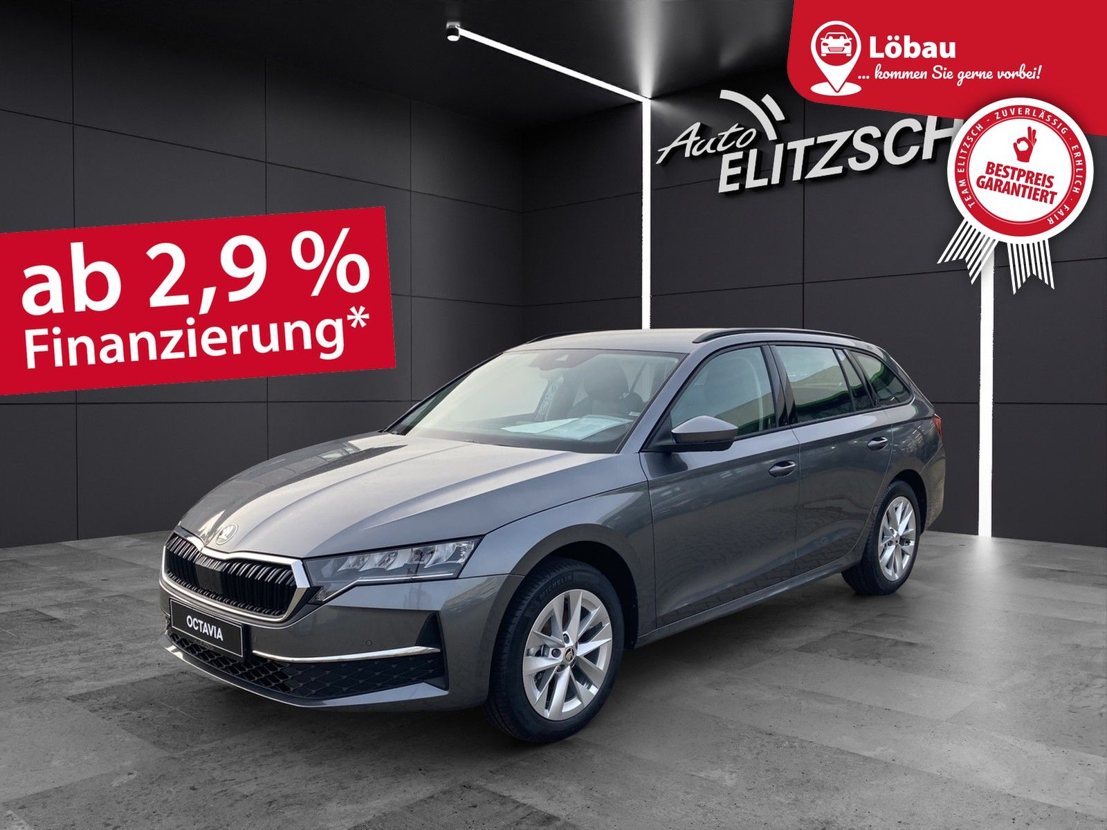 Fahrzeugabbildung SKODA Octavia Combi 1.5 eTSI  Selection DSG LED-Schein