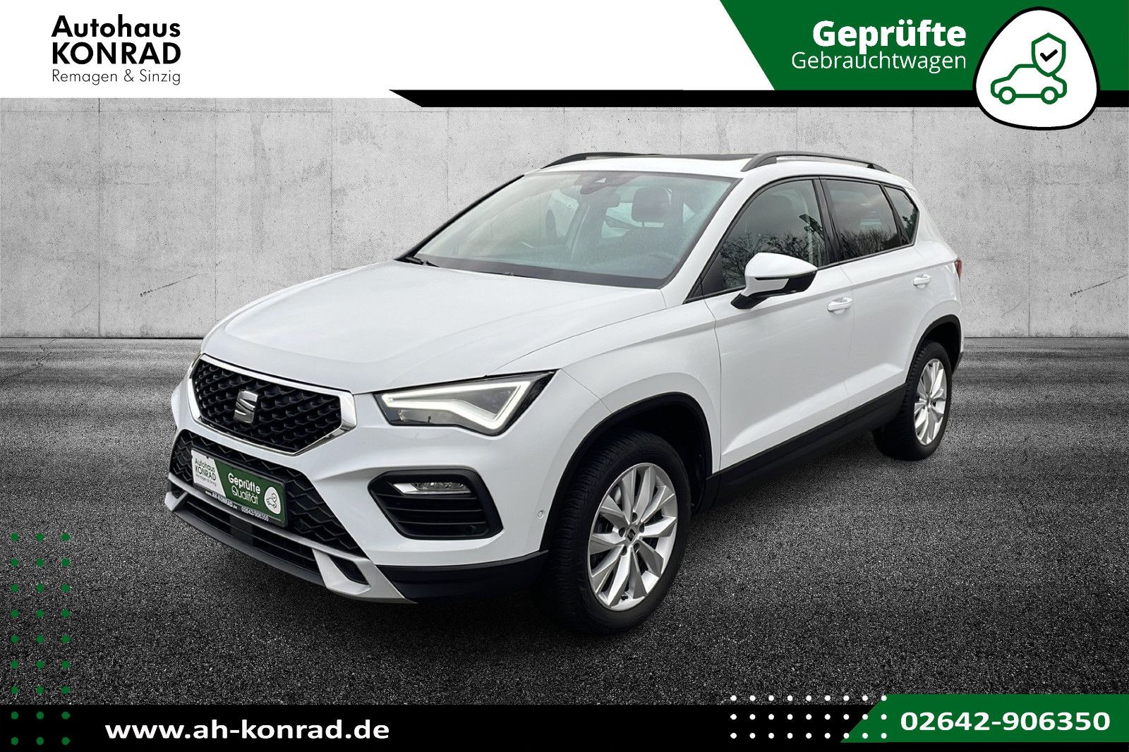 Fahrzeugabbildung SEAT Ateca Style 1.0 TSI*PANO*PDC*LED*APP*SITZHZ.*ACC