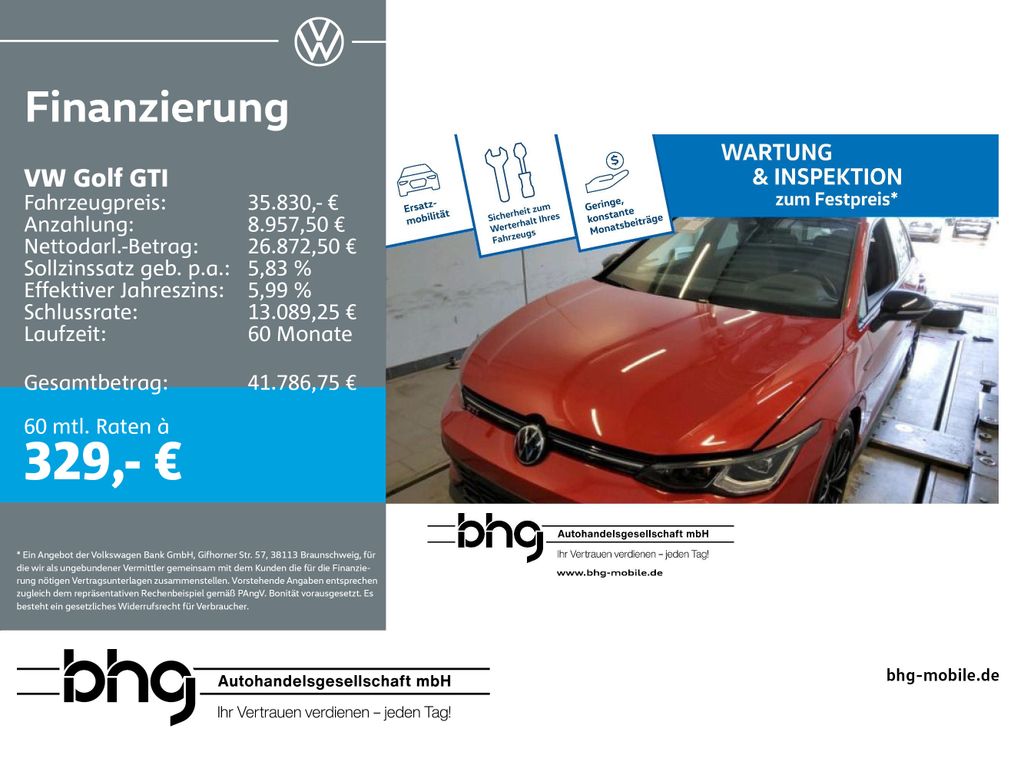 Golf GTI DSG Clubsport DCC Pano HUD Matrix h/k