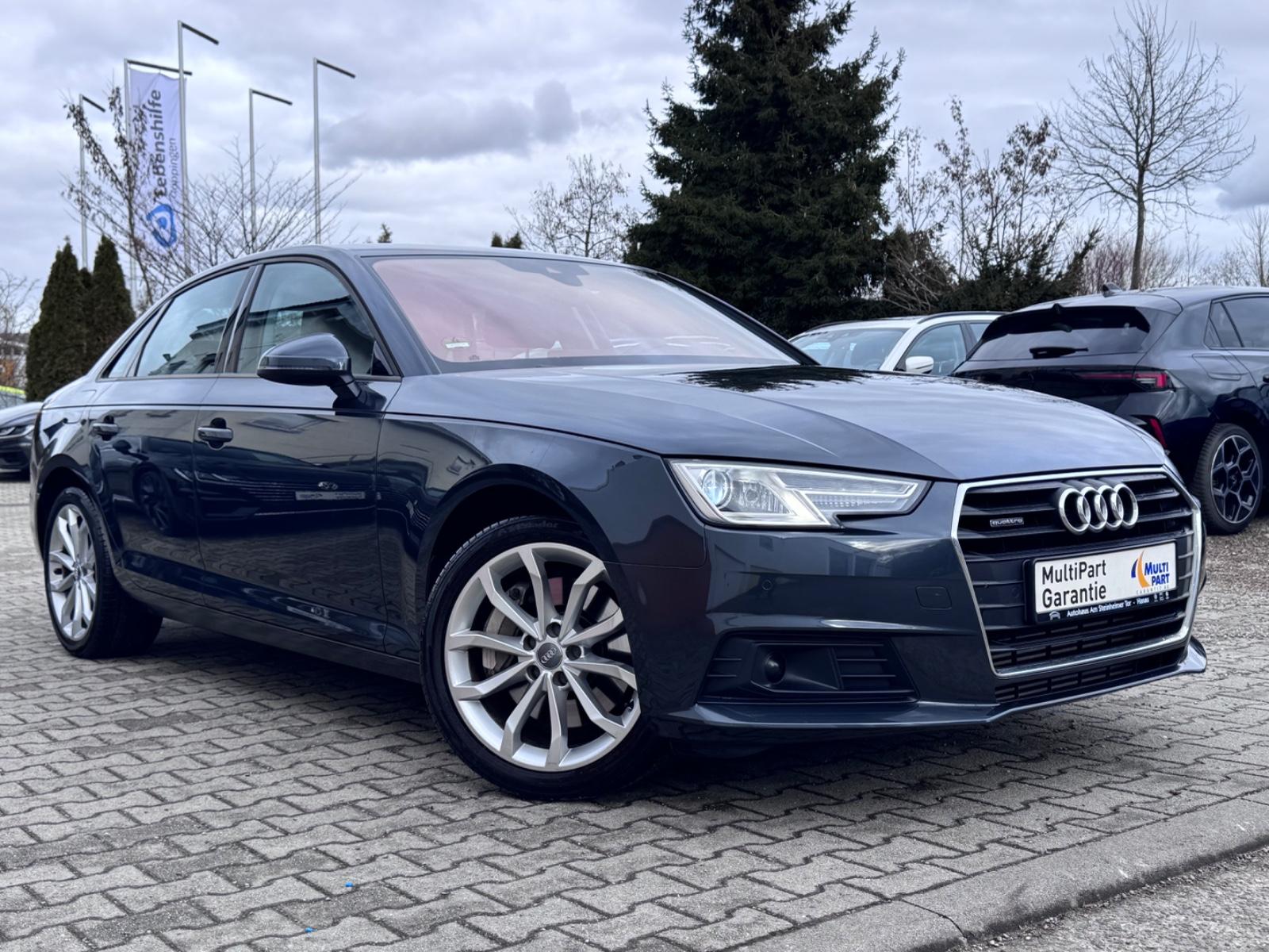 Audi A4 Lim. quattro Leder/Navi/AHK/R Kamera !