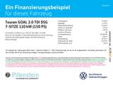 Volkswagen Touran GOAL 2.0 TDI DSG 7-SITZE AHK NAVI ACC - Volkswagen Touran: TDI Dsg