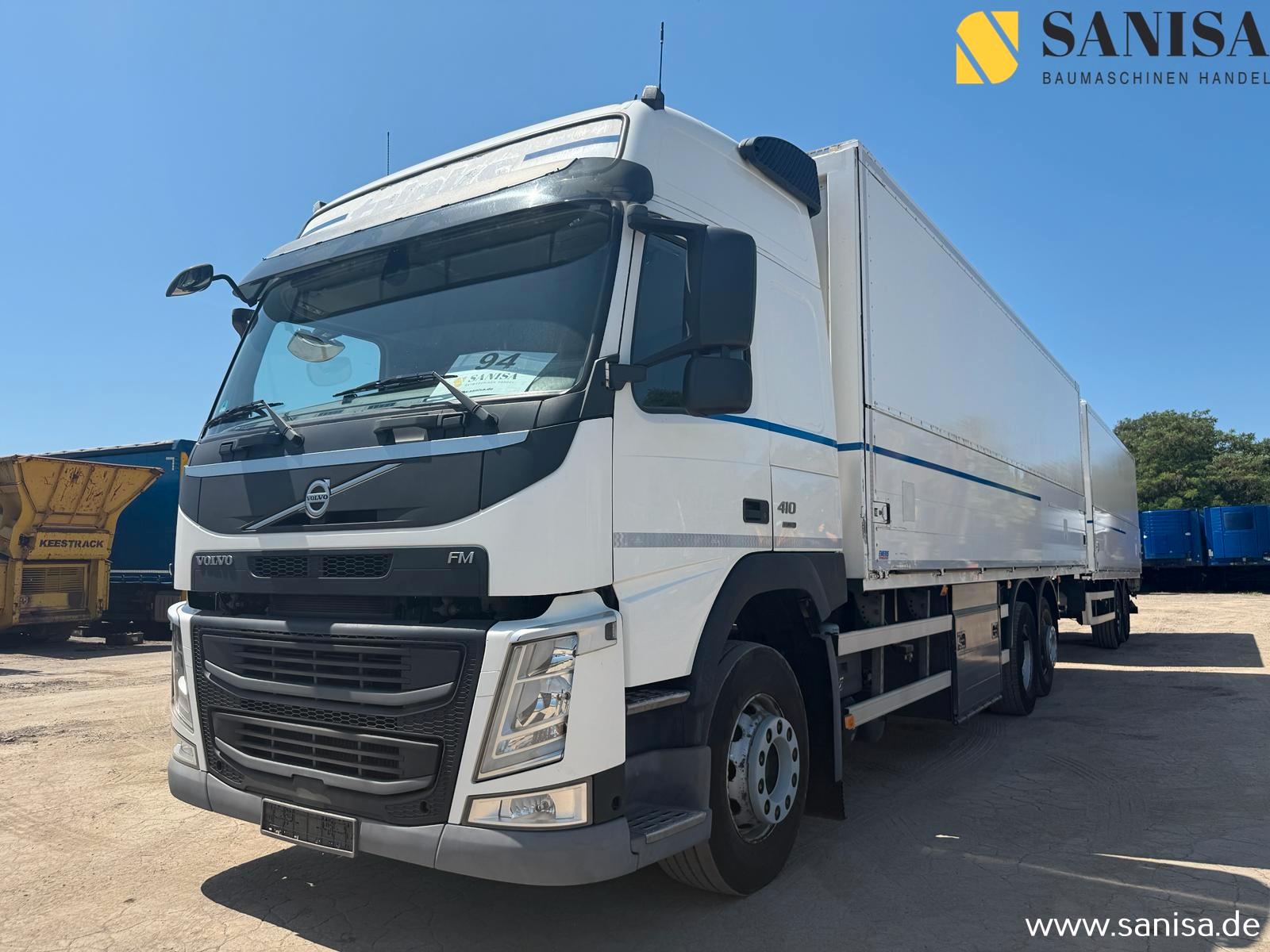 Volvo FM410/2xLBW/Schwenkwand/Krone Anhä/TÜV 02.26/Zug
