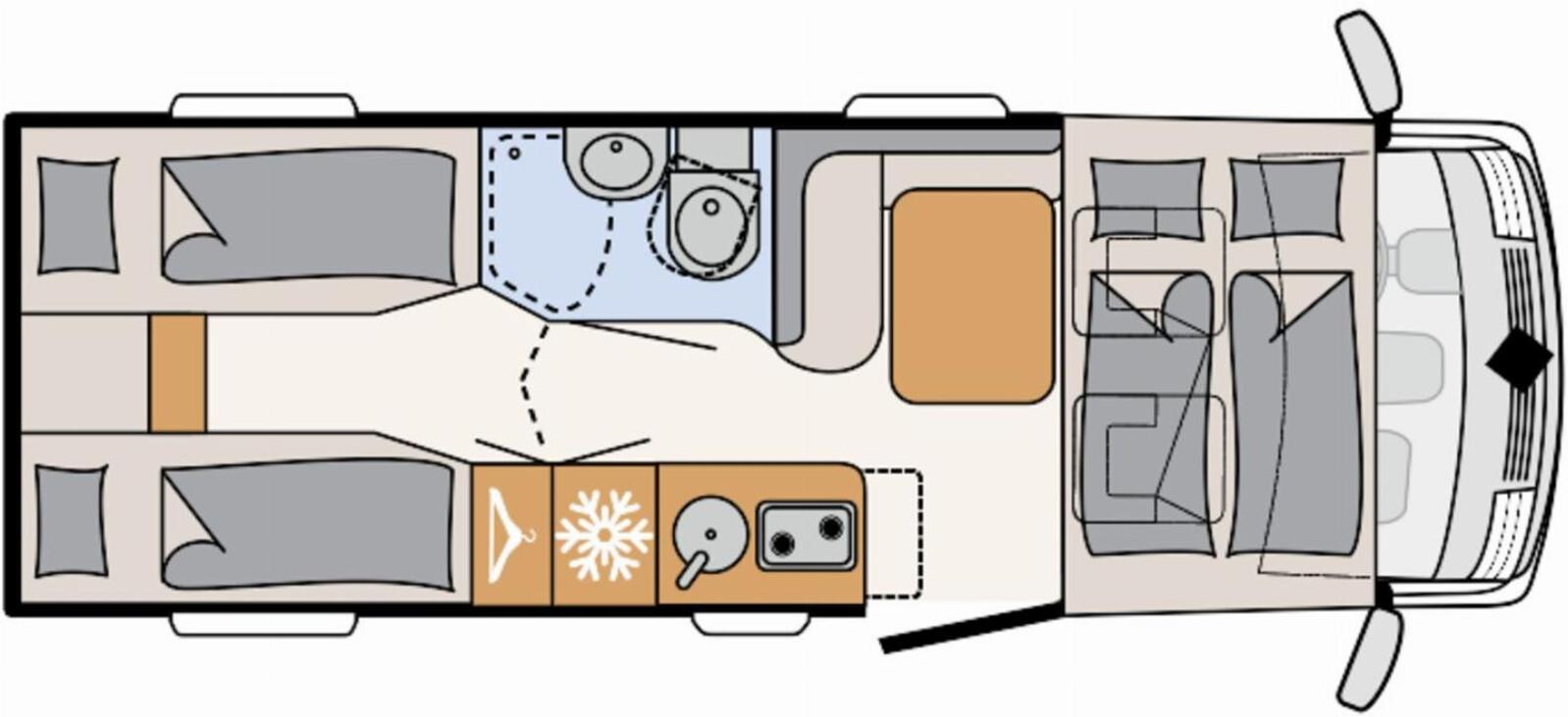 Dethleffs Globebus I 6 Abverkauf Mietflotte