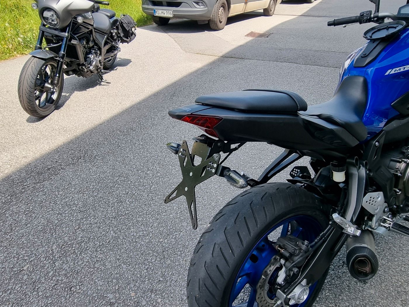 Fahrzeugabbildung Yamaha MT 07 Leovince, Kurzer KZH LED Blinker