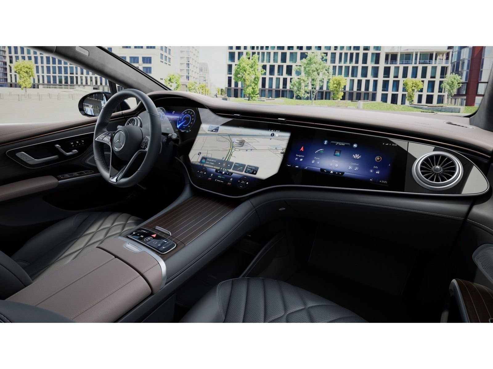 Fahrzeugabbildung Mercedes-Benz EQS580 Prem+ HYPER 4xMassage AR-HUD FondTV Nappa
