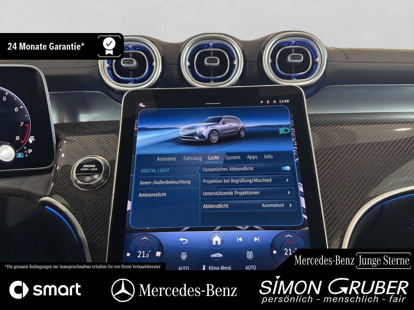 Fahrzeugabbildung Mercedes-Benz GLC 43 4M Night Carbon Nappa Pano Premium+ AHK