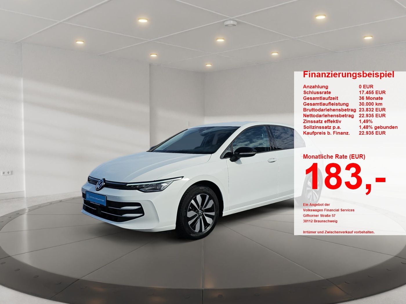 Volkswagen Golf VIII 1.5 TSI 85 kW Goal ACC AHK Akustikglas