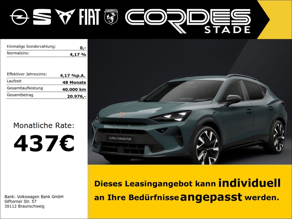 Formentor CUPRA FORMENTOR VZ 2.0 TSI 195 KW (265