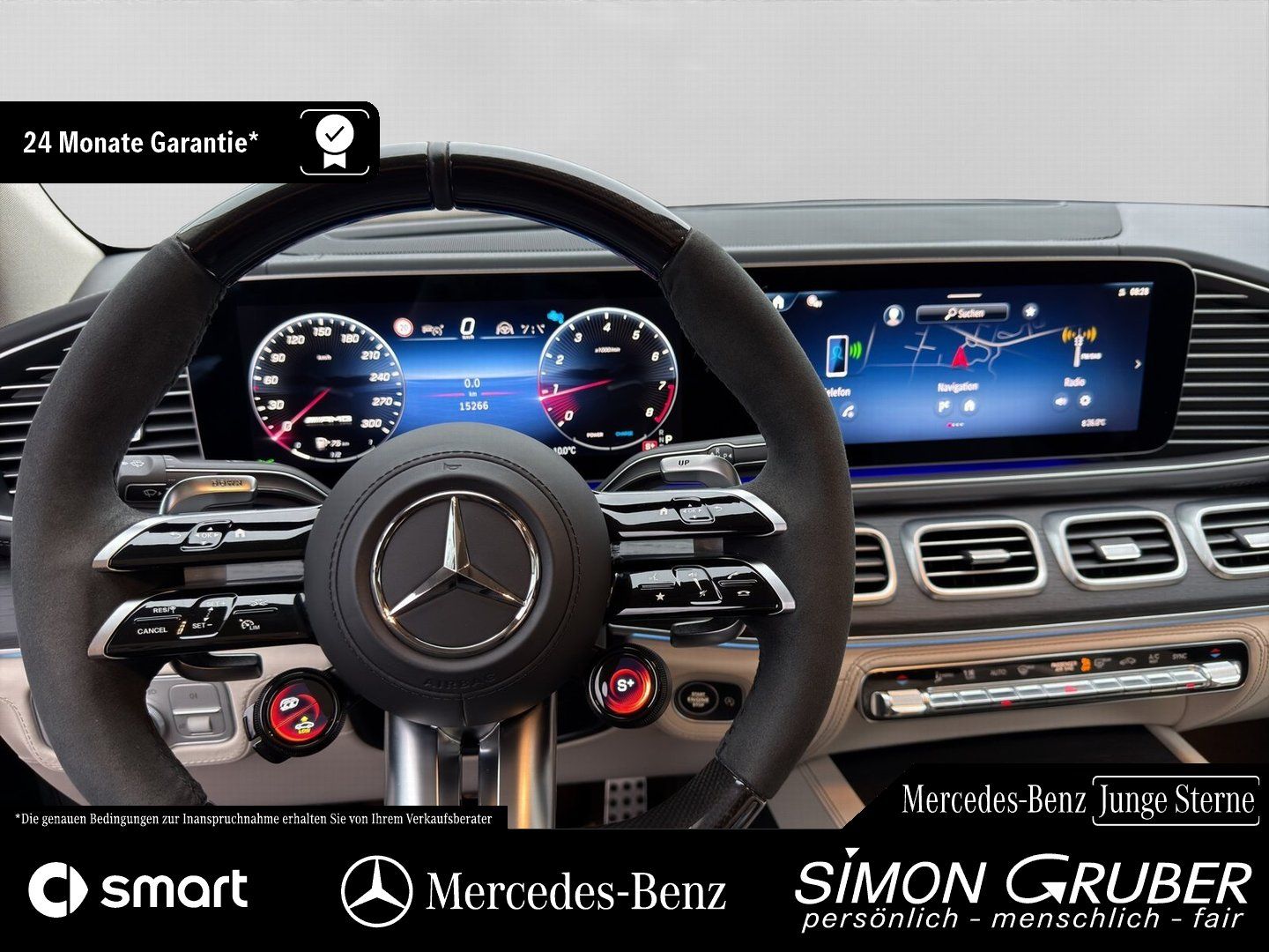 Fahrzeugabbildung Mercedes-Benz GLE 63 S 4M Coupé AMG HUD Sitzklima Massage 22``