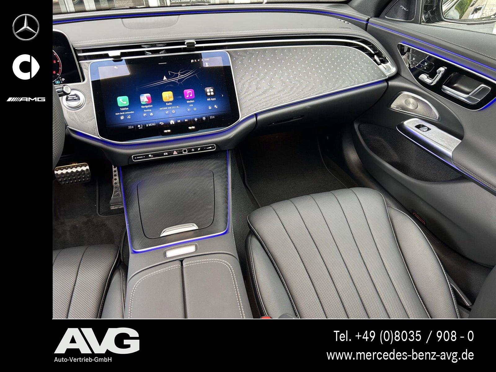 Mercedes-Benz E 220 d AMG Night Edition Burmester® Pano 360°