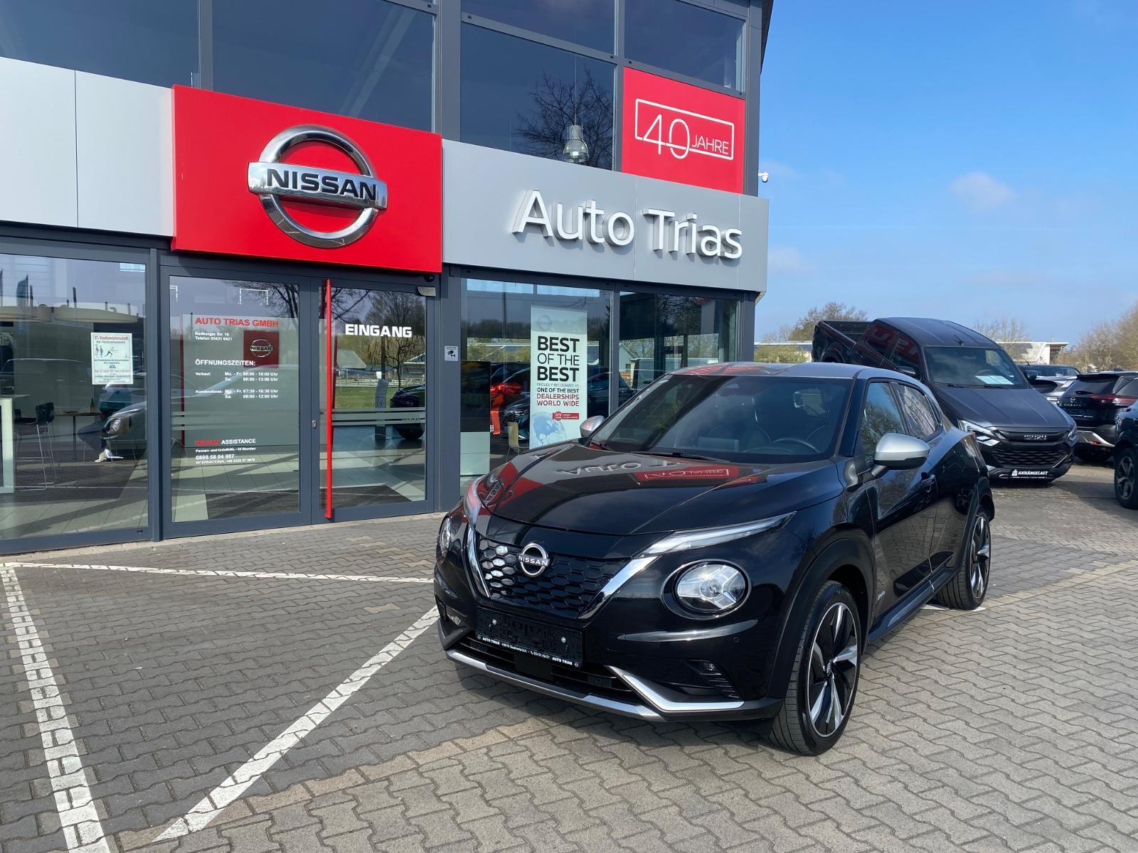 Nissan Juke Hybrid N-Design;AHK;Kamera;Navi;19 Zoll