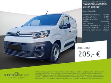 Citroën Berlingo Kasten Club M/L1