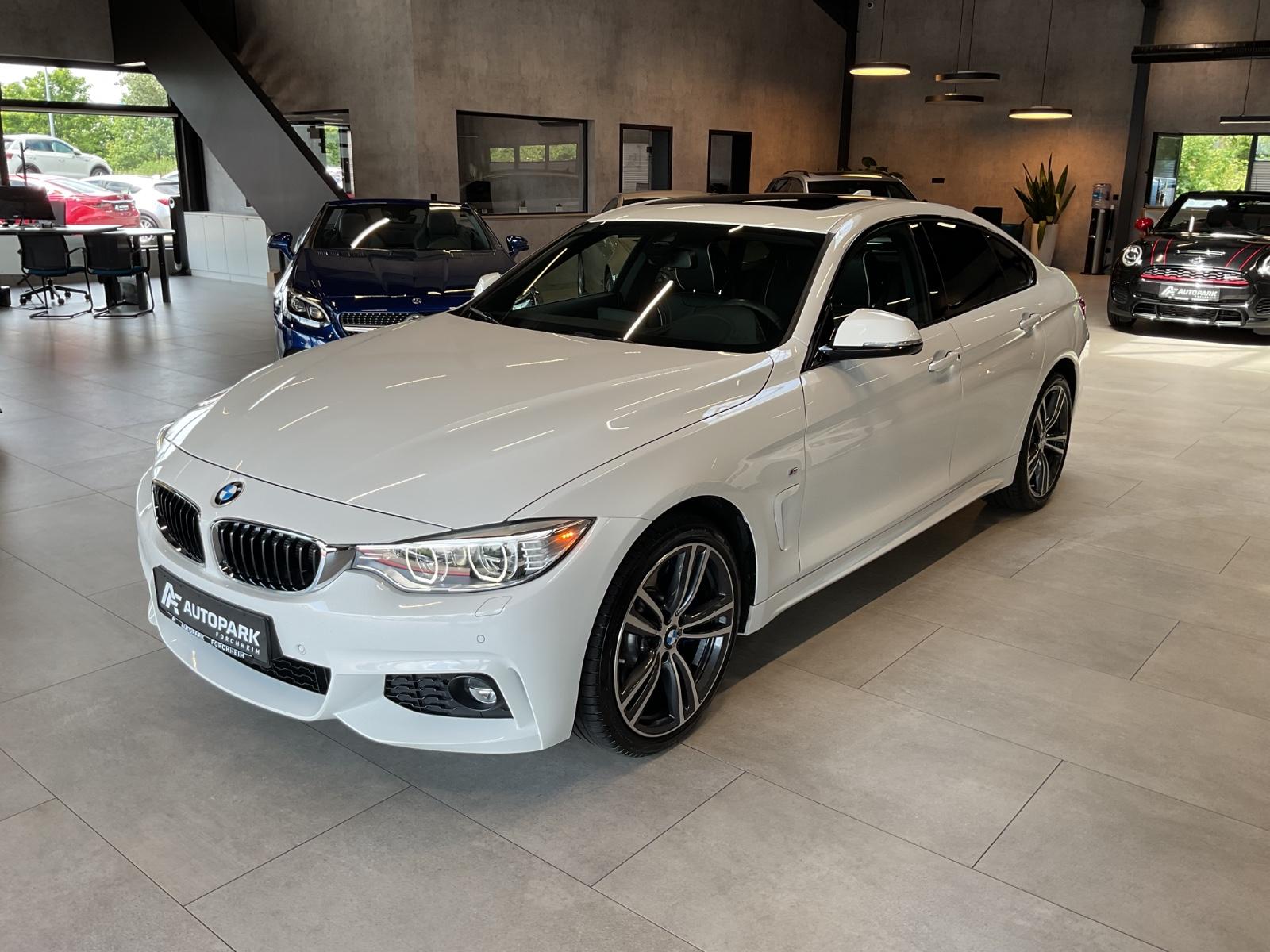 BMW 435i xDr. GC M Paket Individual LED Leder SD 19"