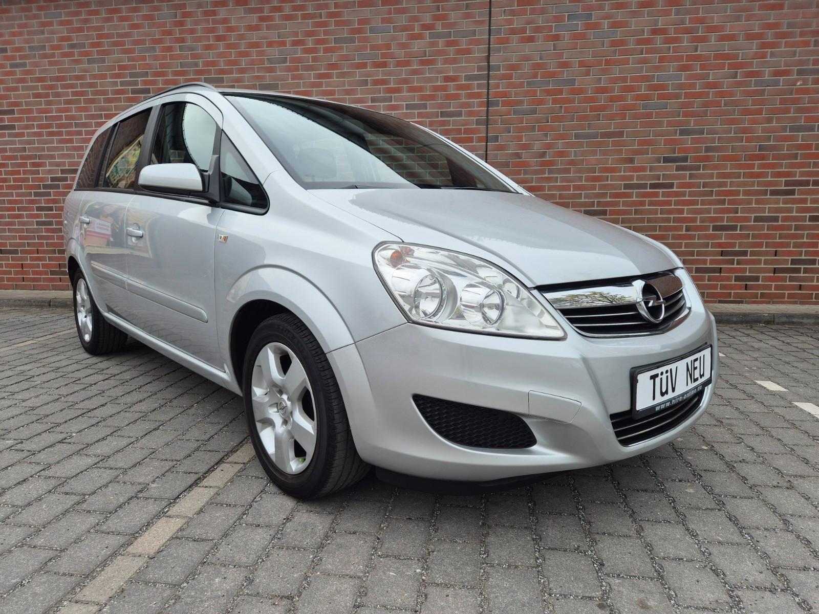 Opel Zafira B Edition, TÜV NEU - 2.HAND - SCHECKHEFT