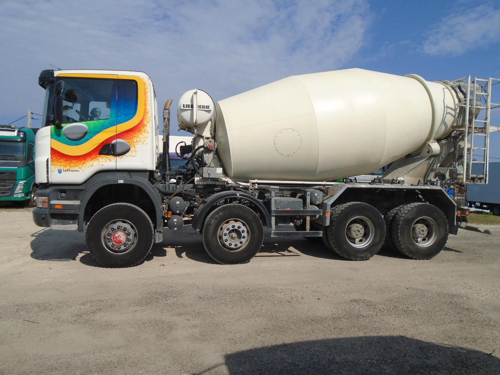 Scania R 380 CB 8x6 Liebherr 9 m3