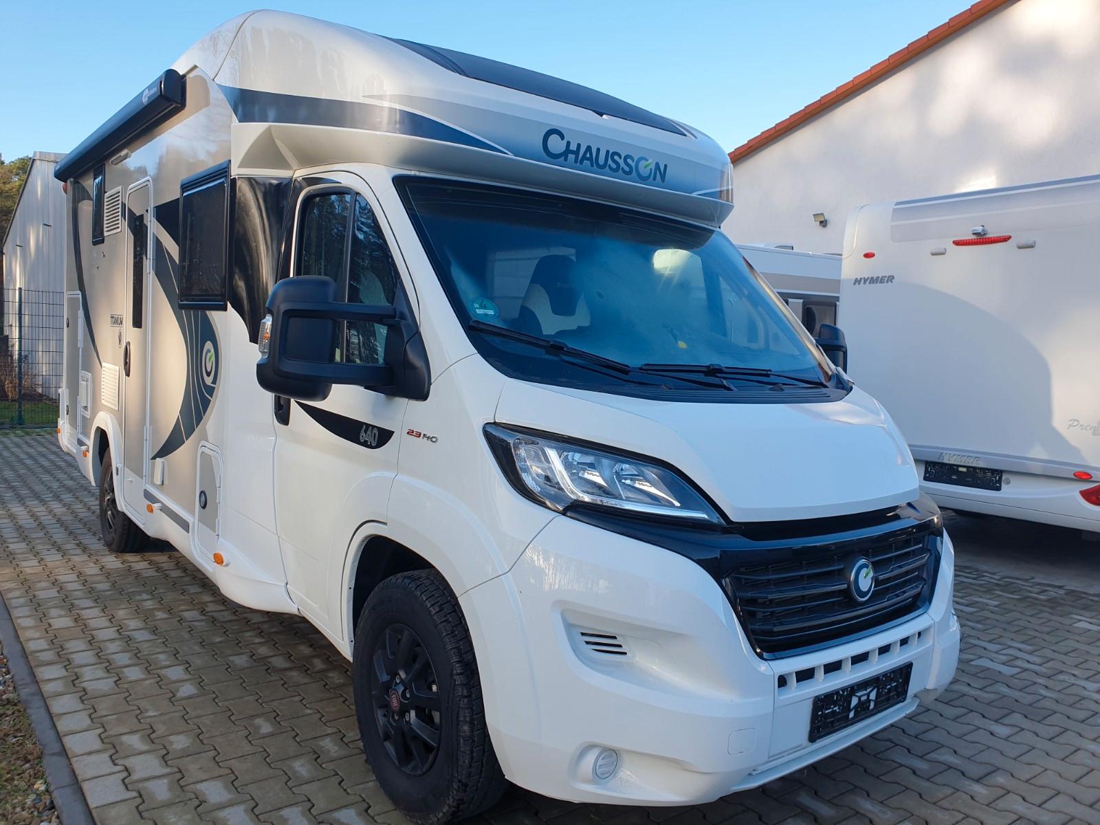 Chausson Titanium 640/Fiat -9G Automatik-4x Schlafpl.-SAT