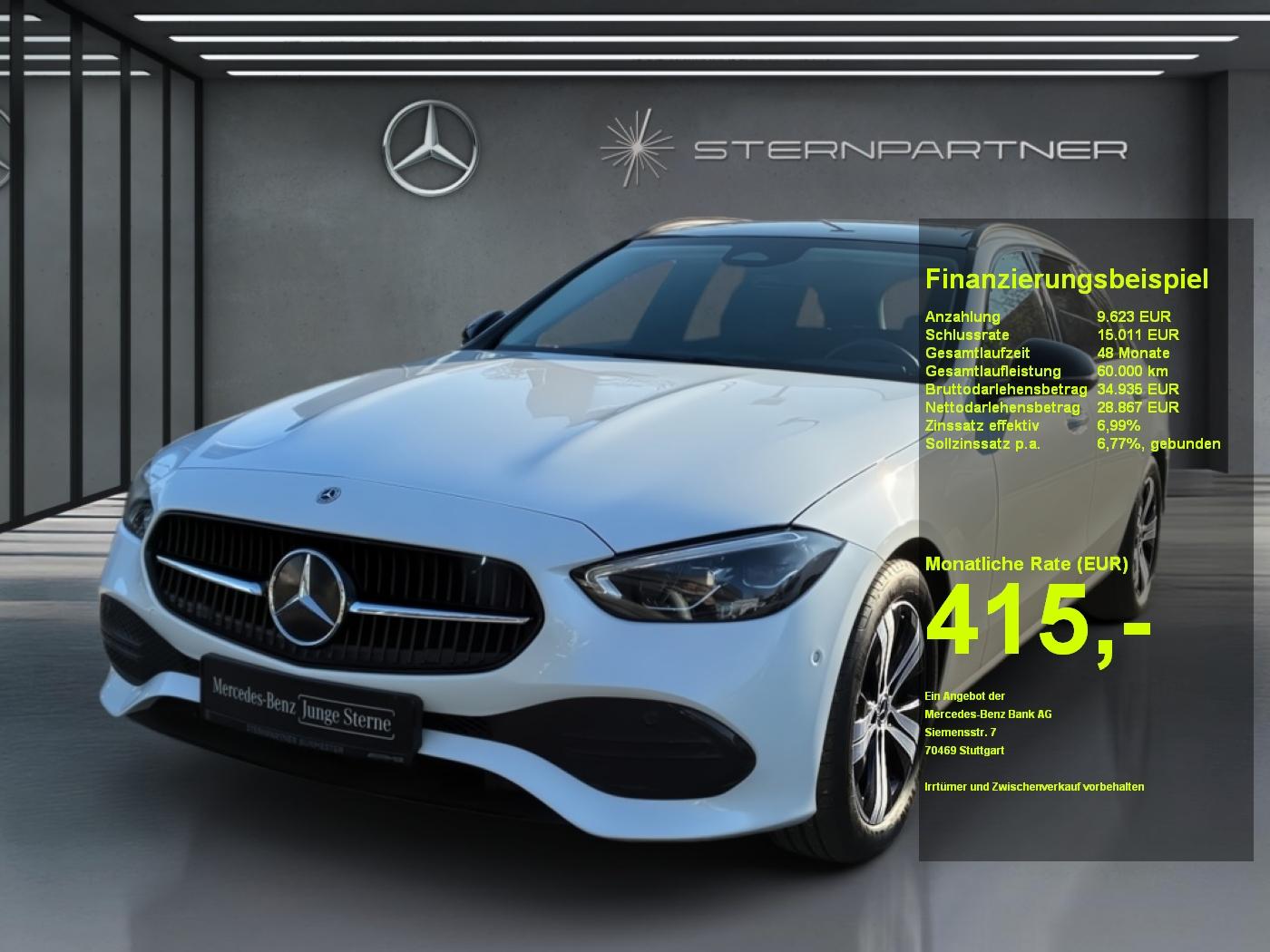 Mercedes-Benz C 220 d T Avantgarde Night-P,LED,AMBIE,PANO,AHK