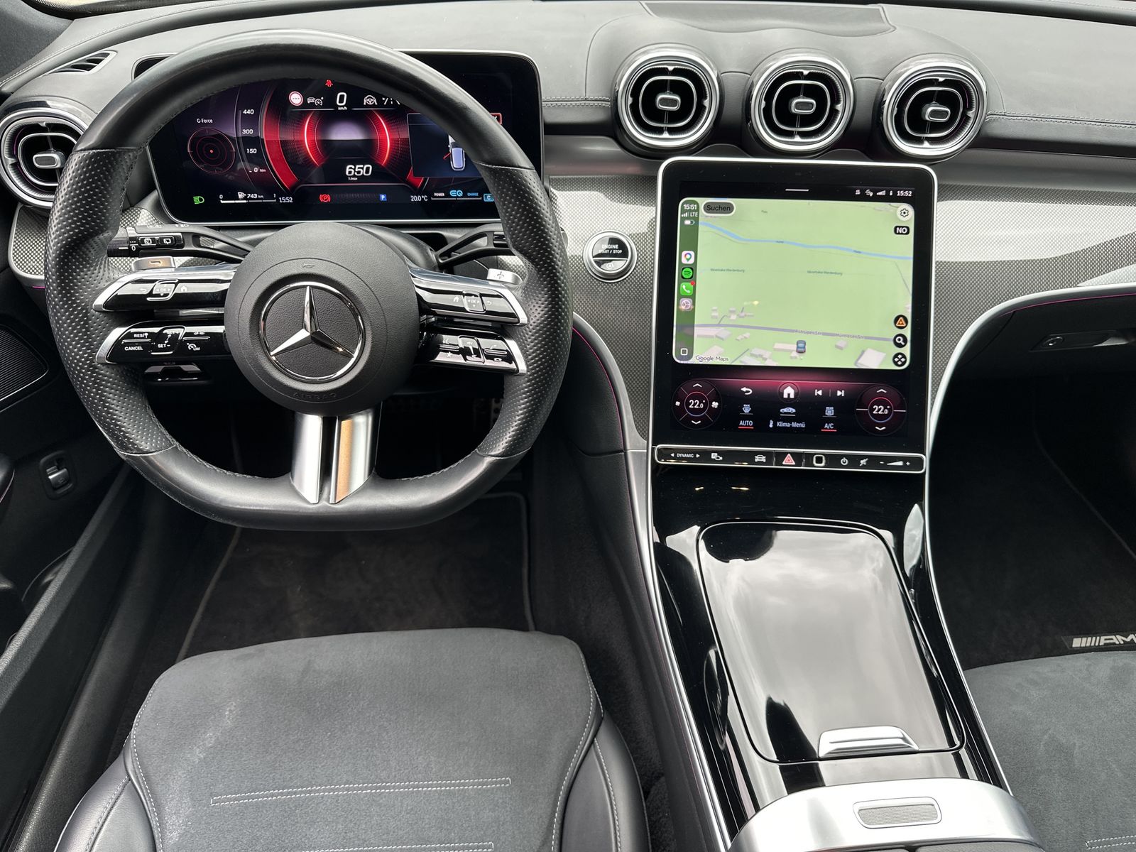 Fahrzeugabbildung Mercedes-Benz C 220d T AMG-Line NAV+LED+ACC+AHK+KAMERA+SOUND