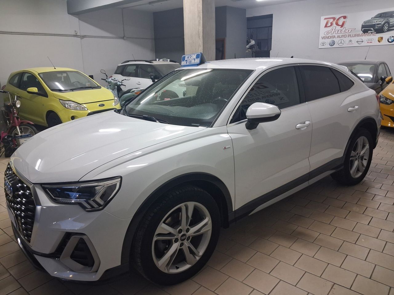 Audi Q3 SPB 35 TDI S tronic line Sportback 2021 imagem 3