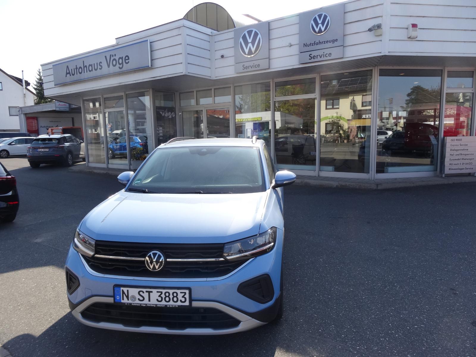 Volkswagen T-Cross 1.0 TSI OPF "Life" AHK SHZ PDC