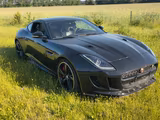 Jaguar F-Type 5.0 L V8 R - schwarze Jaguar F-Type