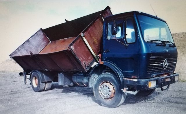 Mercedes-Benz 1619 V6 Kipper Kran/AP-Achse Steel