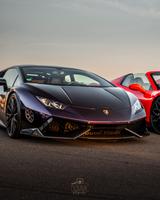 Lamborghini Huracán LP610-4  Novitec + Vossen Unikat - Lamborghini Huracán mit Benzin-Antrieb
