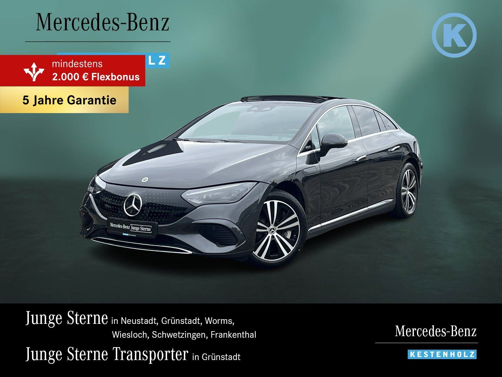 Mercedes-Benz EQE 300 ELECTRIC-ART*PANO*360*AHK*BURM*KEYL*DIST