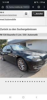 BMW 530i - F10 Automatik  - BMW 530 aus 2011: 530i