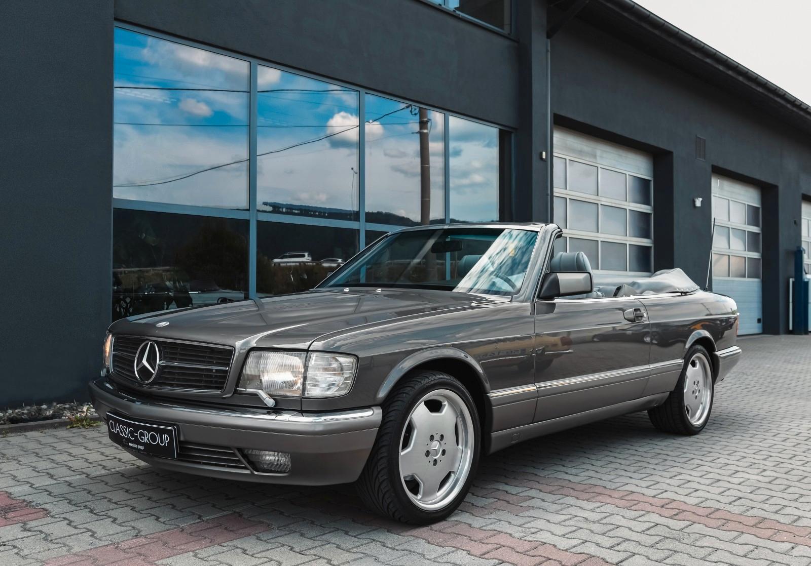 Mercedes-Benz 500SEC Bähr Cabrio, good condition