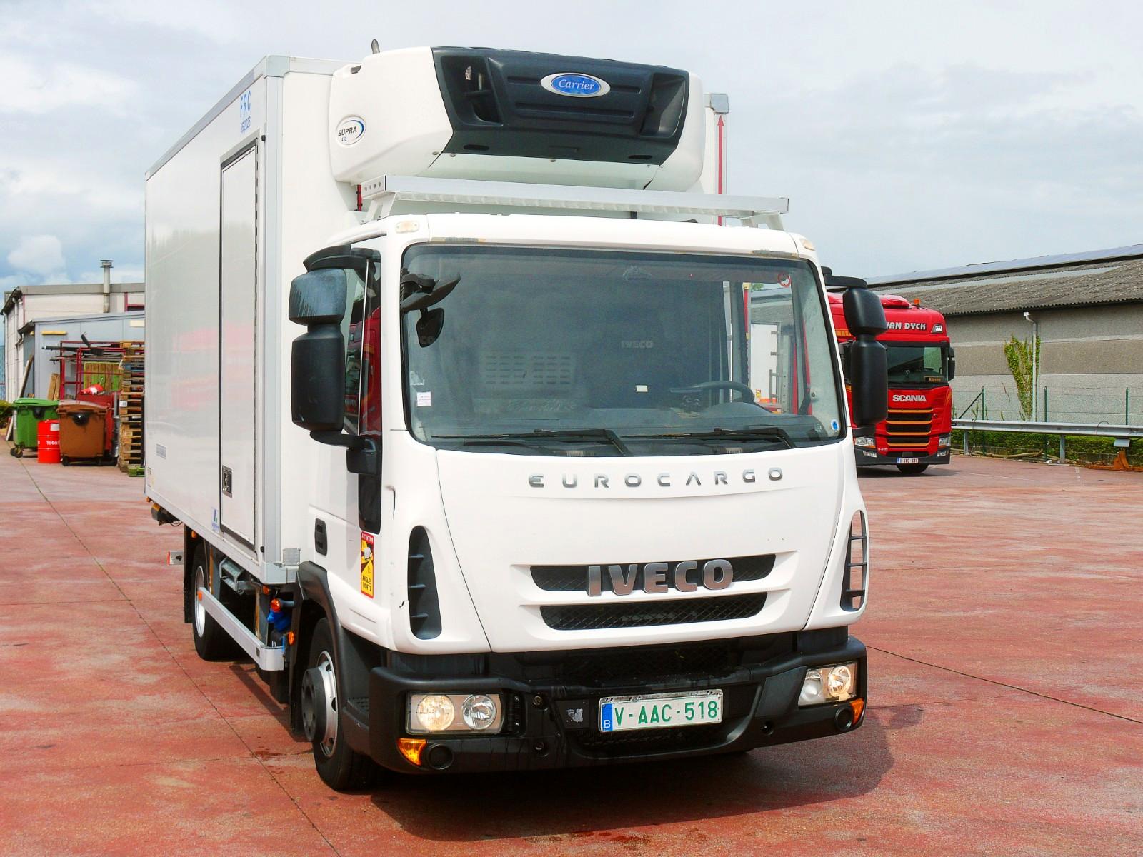 Iveco 75E16 EUROCARGO KUHLKOFFER CARRIER SUPRA 450 LBW