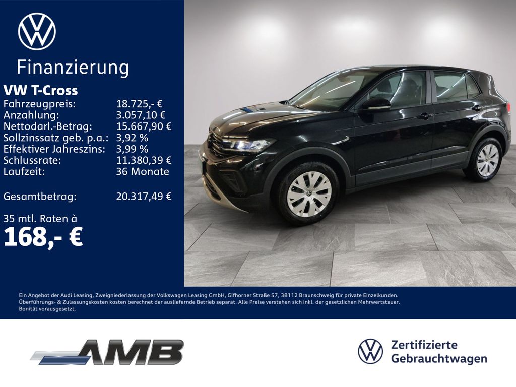 T-Cross 1.0 TSI LED/digi.C/Sitzhzg/bis08.2030Gar