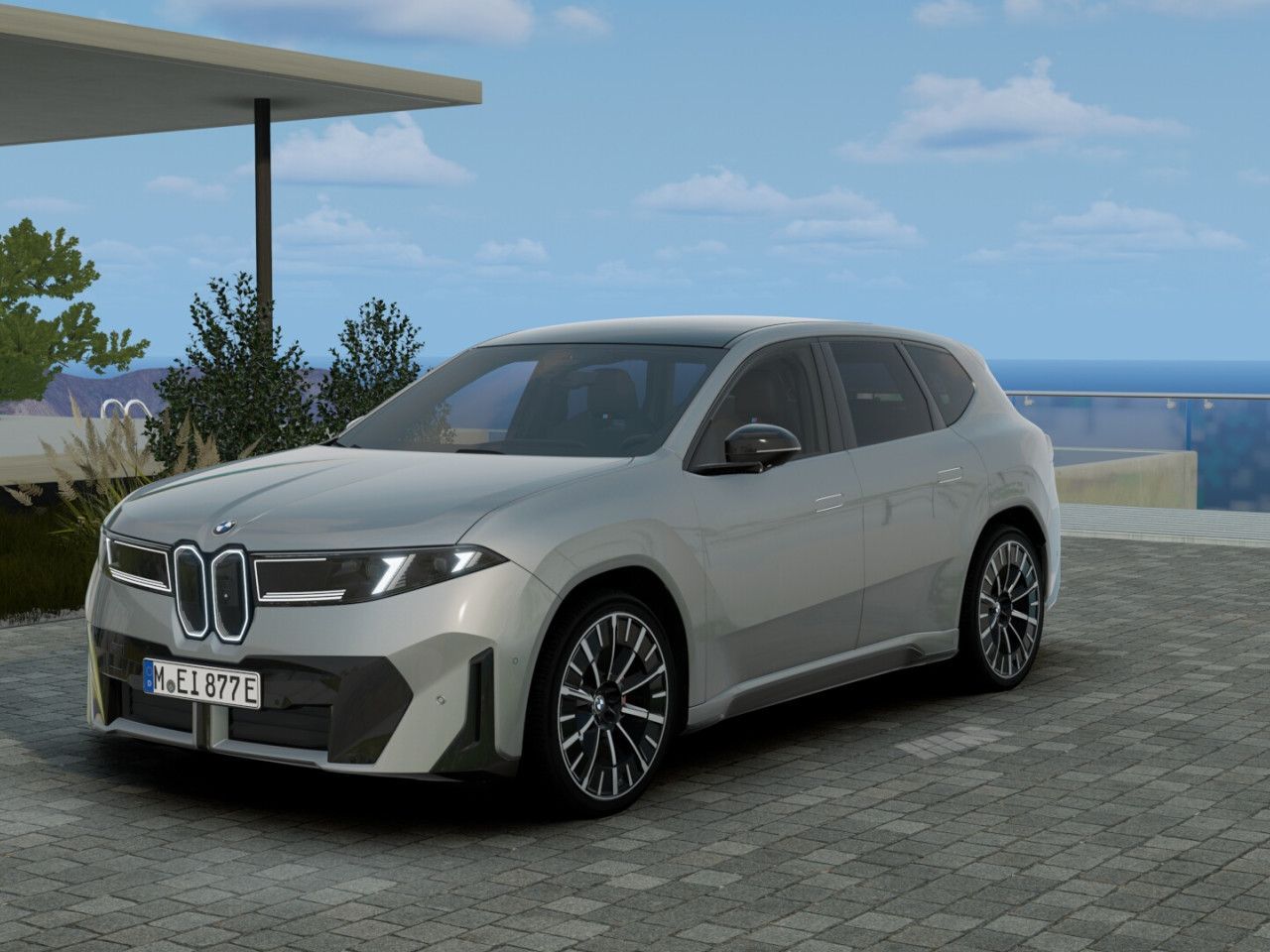 BMW iX3 40 Sportpaket Bluetooth HUD LED Vollleder imagem 2