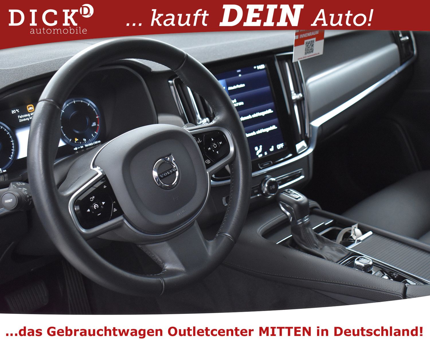 VOLVO V90 D4 Momen Pro NAV+LED+VIRTU+360+ACC+LEDER+18" - Image 10