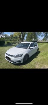 Volkswagen Golf VII, 1,0 TSI, Golf 7, weiss, 1. Hand - Volkswagen Golf: Weis