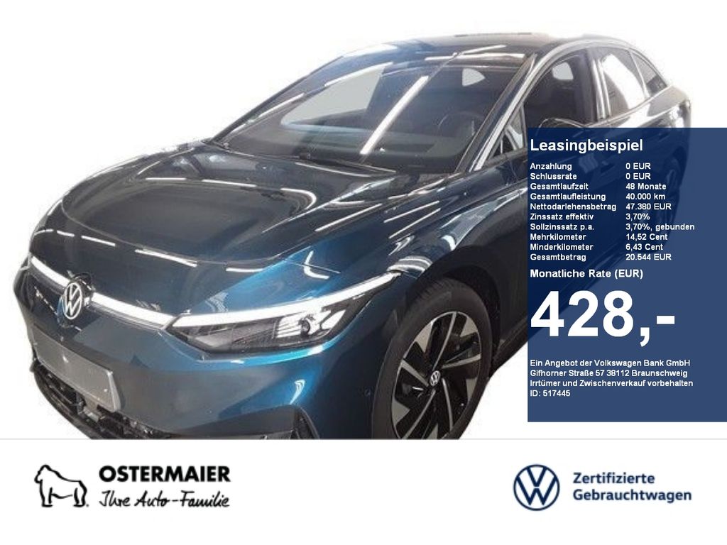 Volkswagen ID.7 PRO 286PS NP.71T ACC.5J-G.WÄRMEPUMPE.AHK.AR