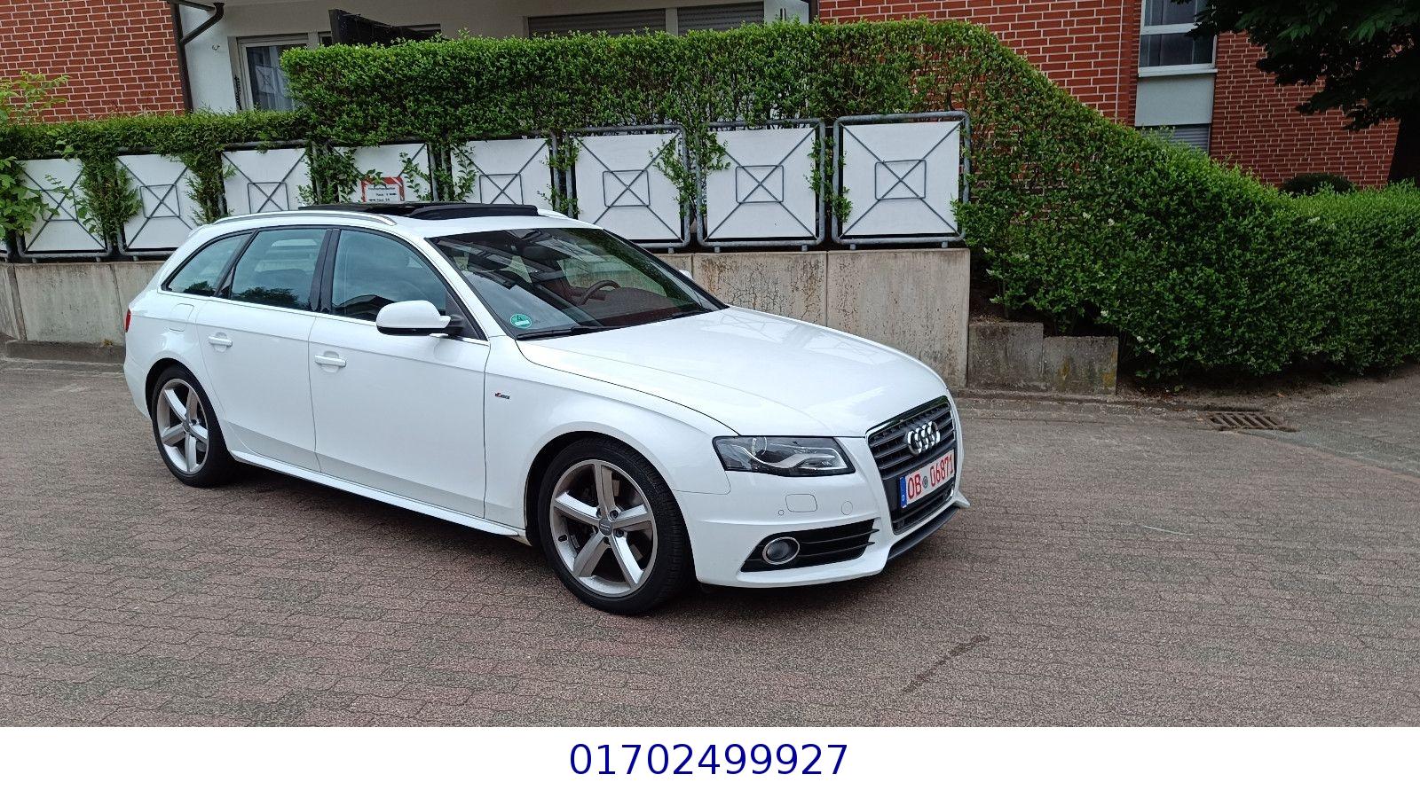 Audi A4 Avant Sline Sportpaket plus 1.Hand Scheckheft