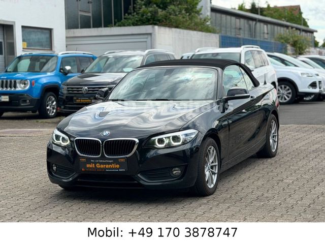 BMW 218d 2 Cabrio *1HAND*NAVI*LED*