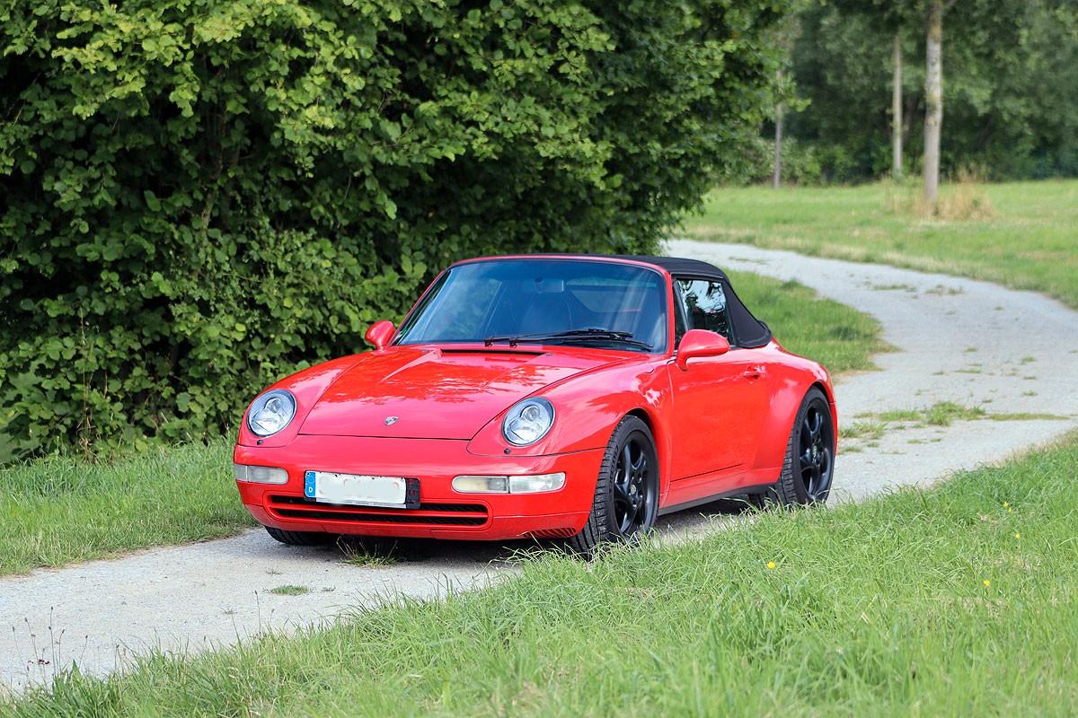 Porsche 993 Carrera Cabriol, 286 PS, M419!!  Erstlack
