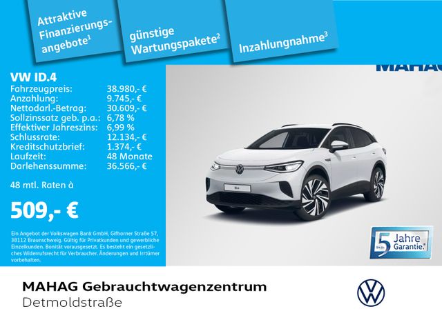 Volkswagen ID.4 Pro Performance AHK Wärmepumpe CCS NaviPro