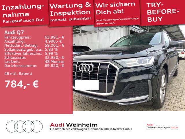 Audi Q7 50 V6 TDI quattro S-line Luftfederung Head-Up