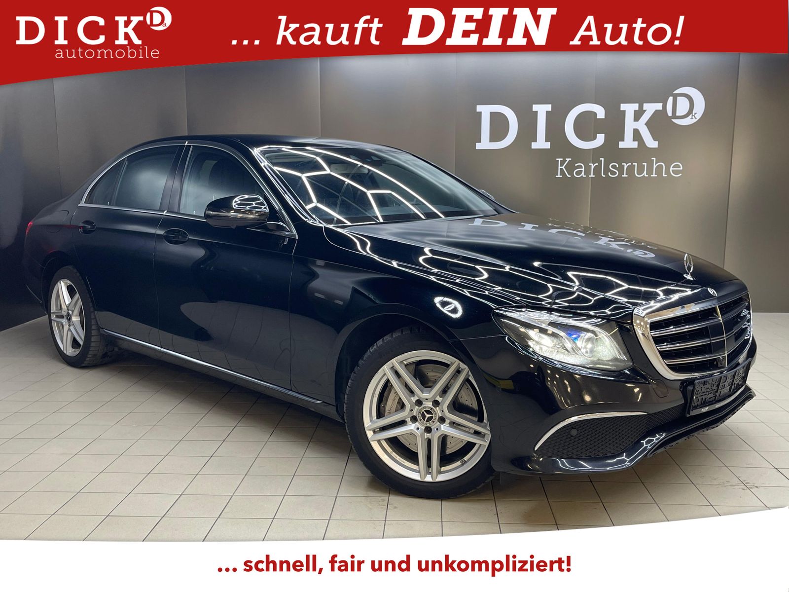 Fahrzeugabbildung Mercedes-Benz E 400 4M Exclusiv MULTIB+STDHZ+MEMO+360°+ACC+AMG