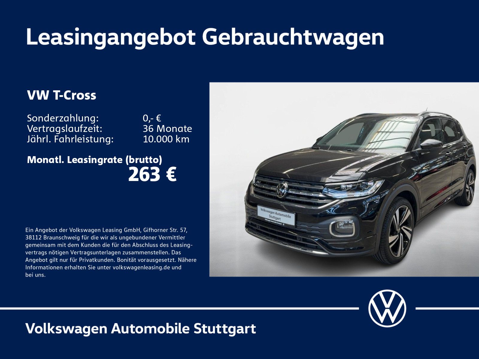 Volkswagen T-Cross 1.0 TSI R-Line DSG Navi Kamera