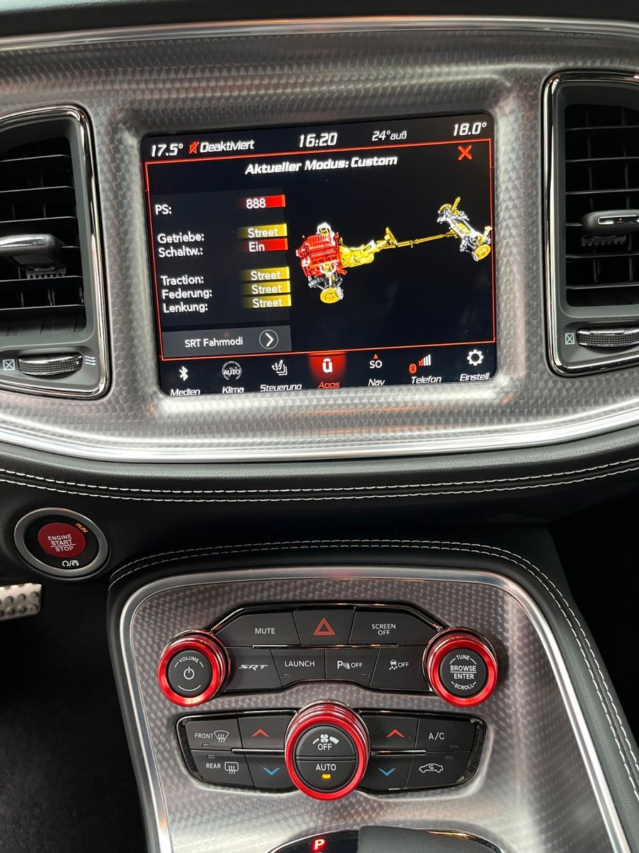 Fahrzeugabbildung Dodge Challenger SRT Hellcat Widebody XR 888 PS